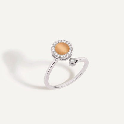 Moonstone Meditation Ring