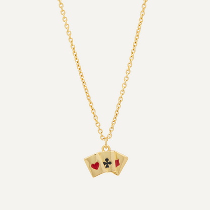 Lucky Cards Necklace
